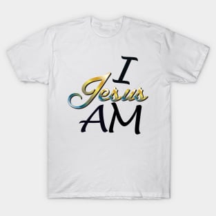 Jesus the GREAT I AM.  Christianity, Bible, Jesus, God, I am, t-shirt T-Shirt